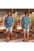 Hand Printed Rayon Shirt Hand Printed Rayon Shirt